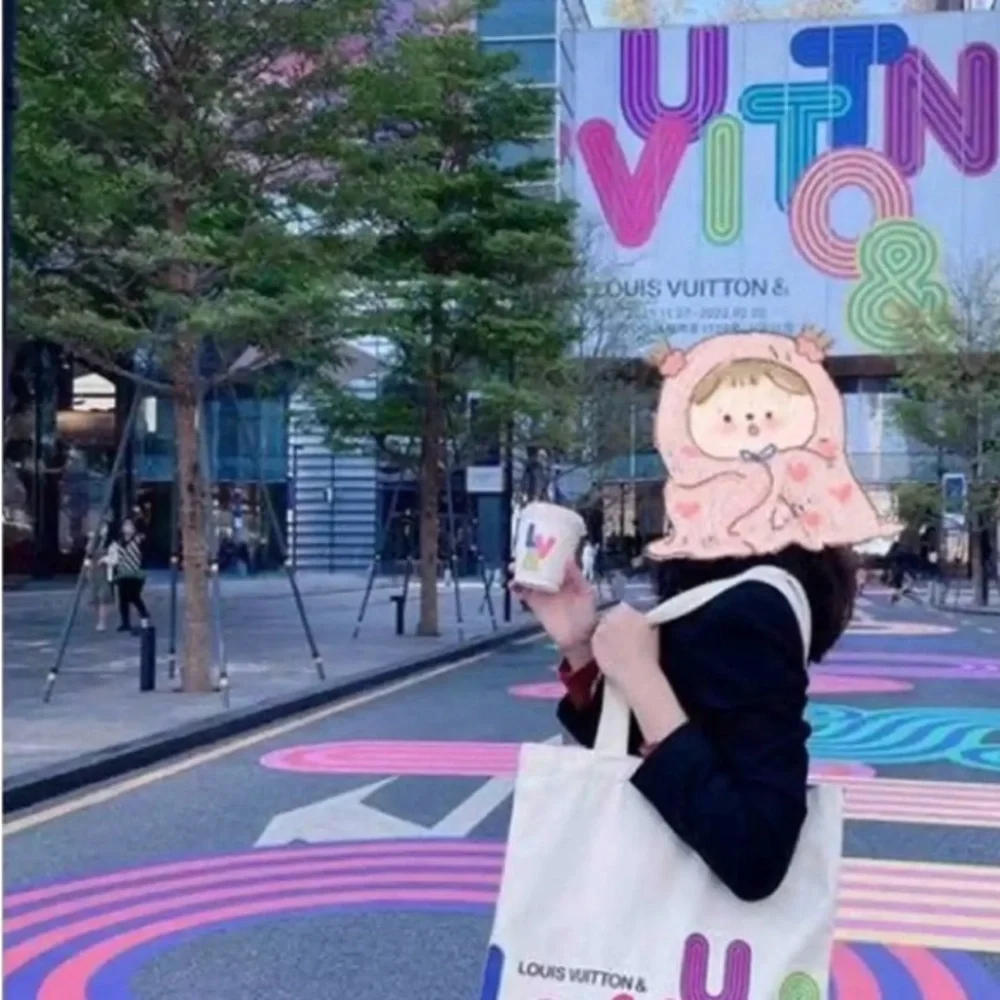 Louis Vuitton Colorful Canvas Tote Bag